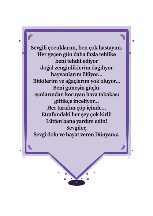 TR – Toprak Anadan MektupLetter TR - Toprak Anadan MektupLetter